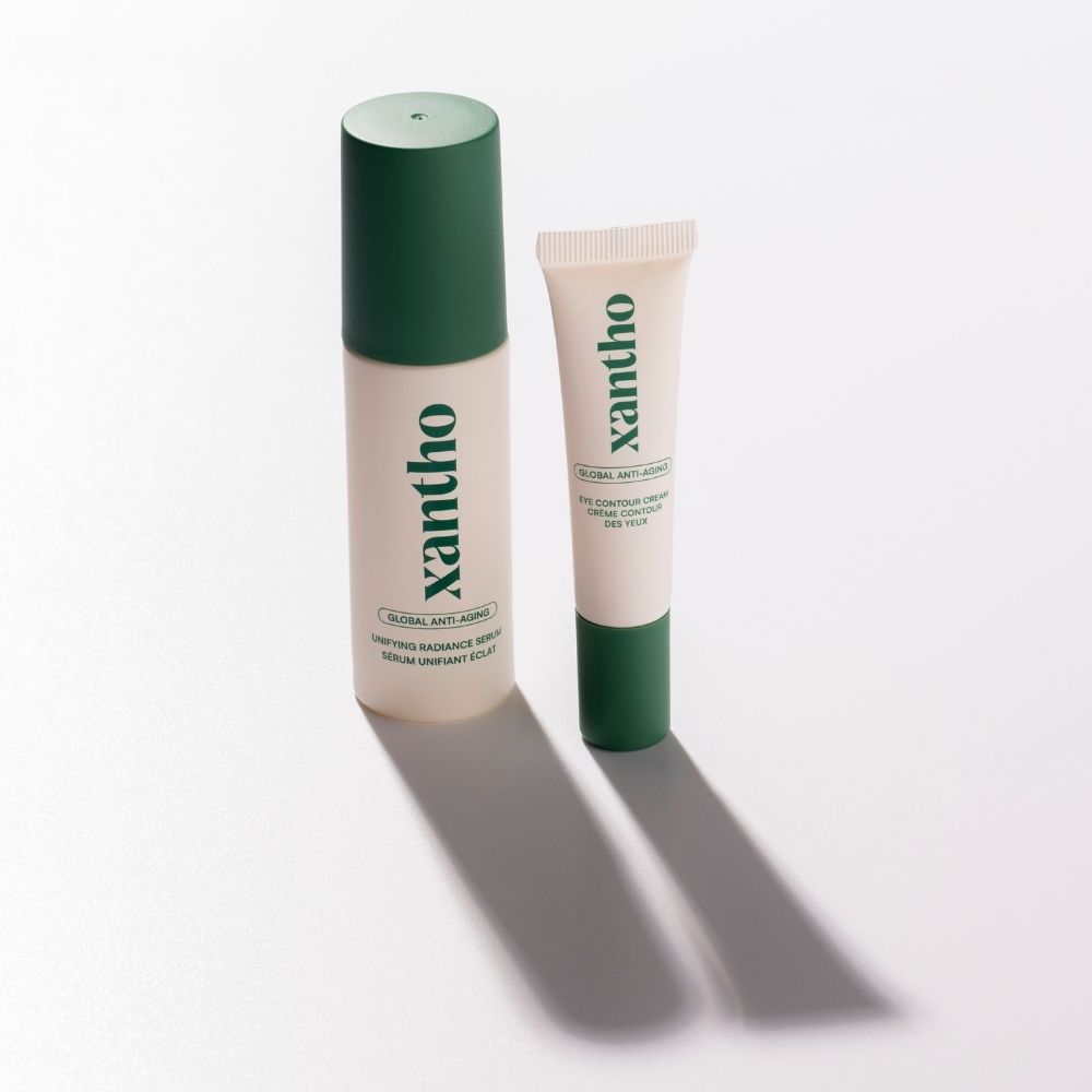 Xantho Glow Set met Unifying Radiance Serum en Eye Contour Cream