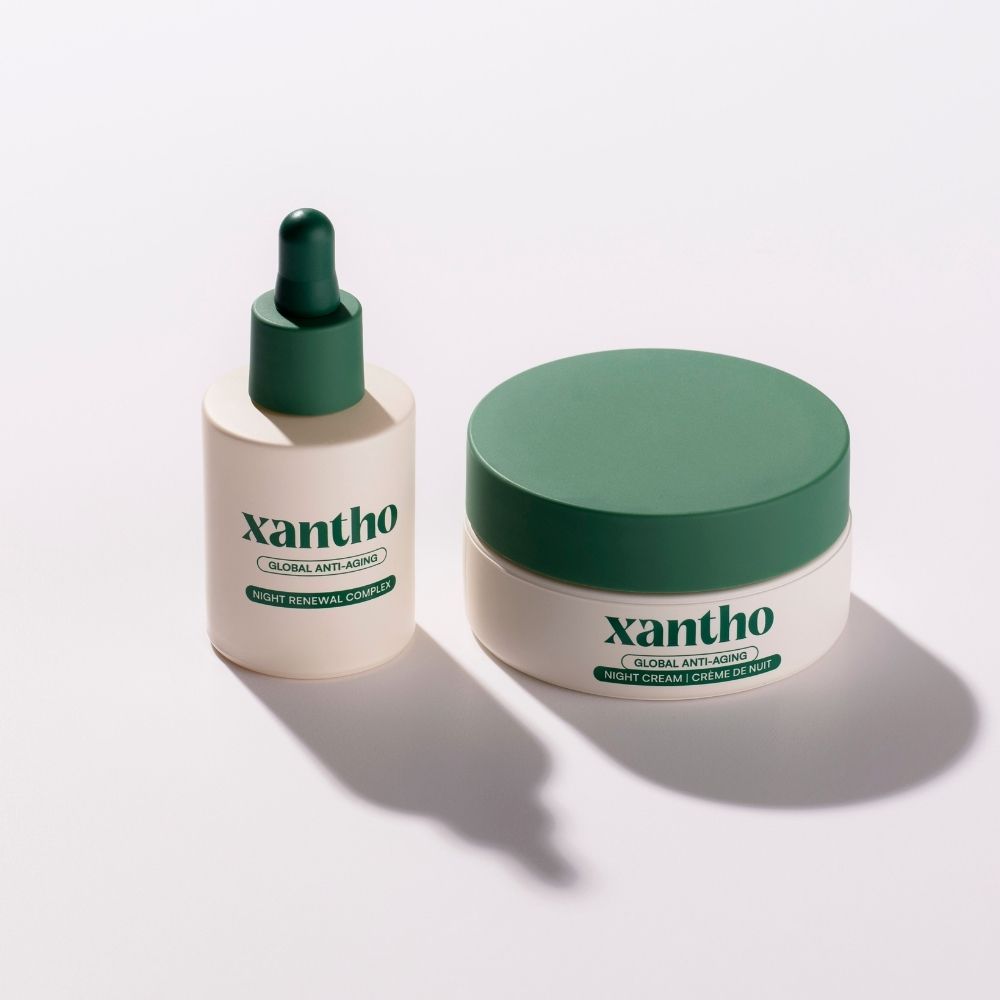 Xantho Night Renewal Set met anti-aging serum en nachtcrème