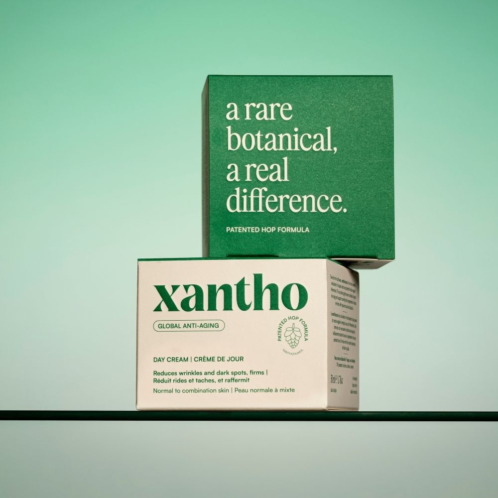Verpakking van Xantho anti-aging dag- en nachtcrème