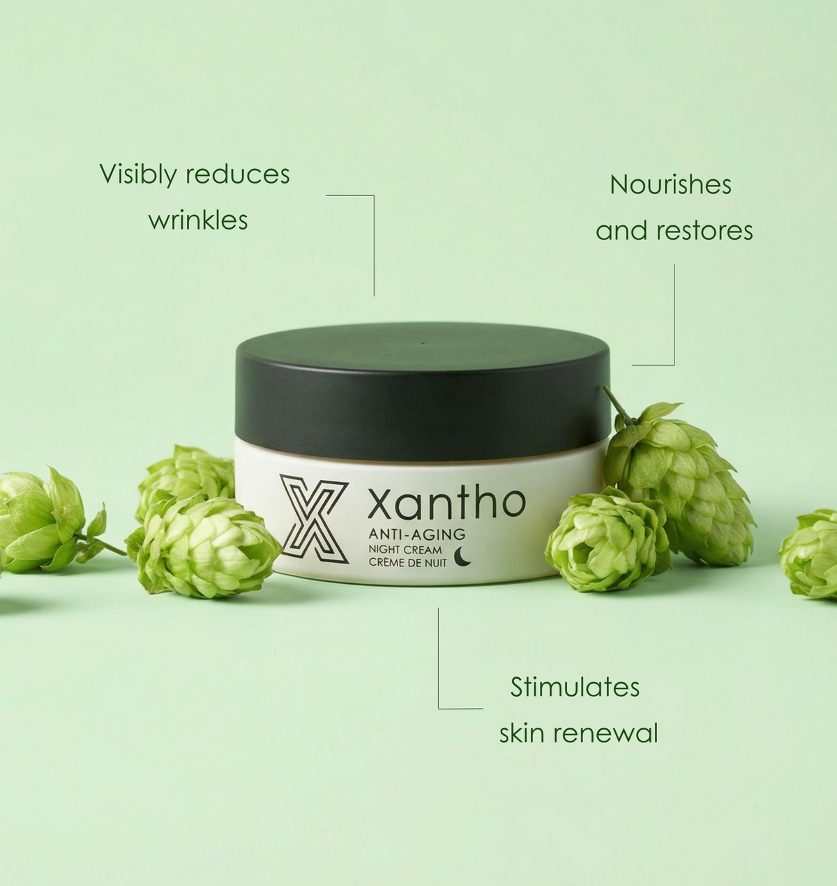 ◎SOIGNE night cream Night Cream - All Skin Types – Xantho Store BE